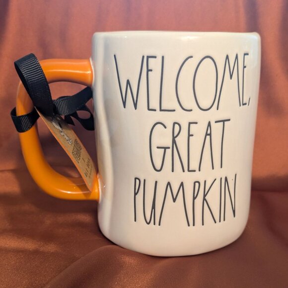 Halloween Rae Dunn Peanuts Great Pumpkin Mug NWT - Picture 2 of 2